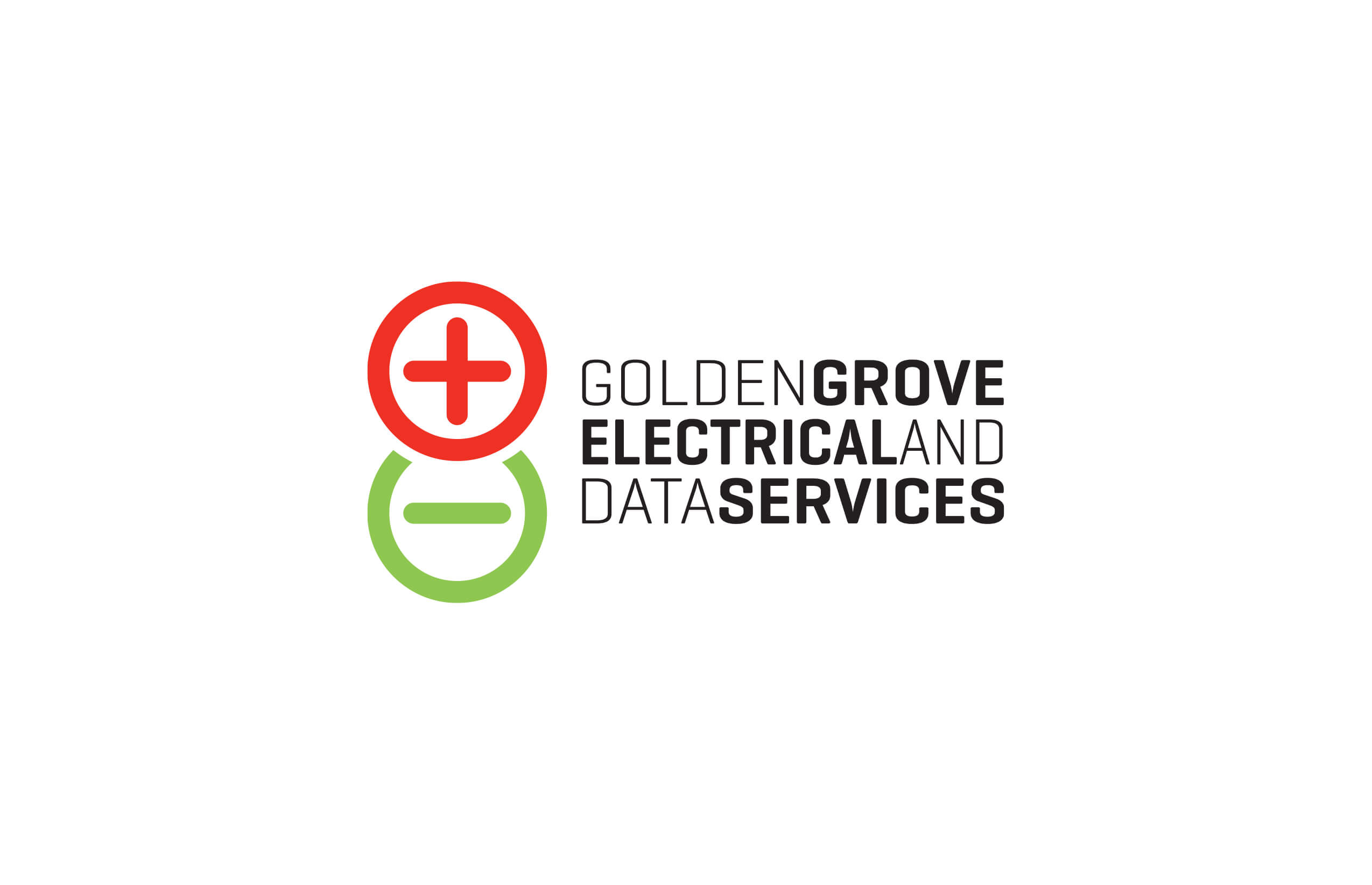 Icon Web Design Adelaide. Image of the Golden Grove Electrical & Data Services logo.