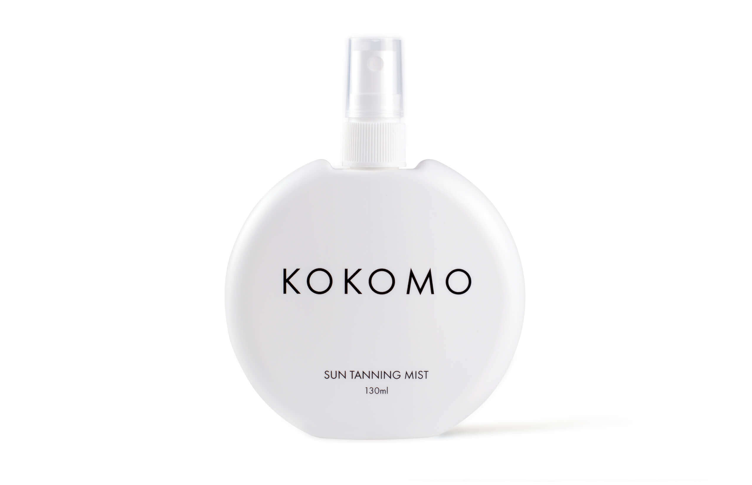 Icon Graphic Design - Label and packaging design Adelaide image of a Kokomo Sun Tanning Mist bottle front on.