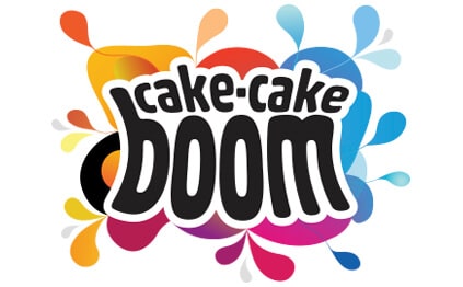 Icon Graphic Design Adelaide, an image of the Cake Cake Boom logo they designed.