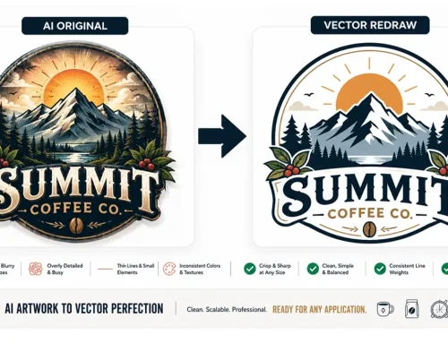 AI Artwork to Vector Conversion